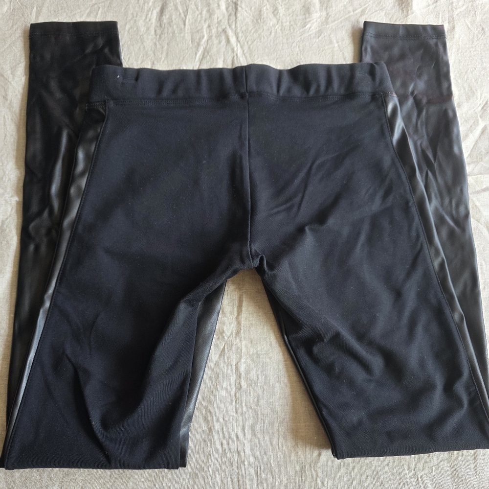 Vegan Leather Leggings By Hatch Sz S - Picture 3 of 8